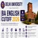 Delhi University BA (Hons) English Cutoff 2026: Expected CUET College-wise Cutoff